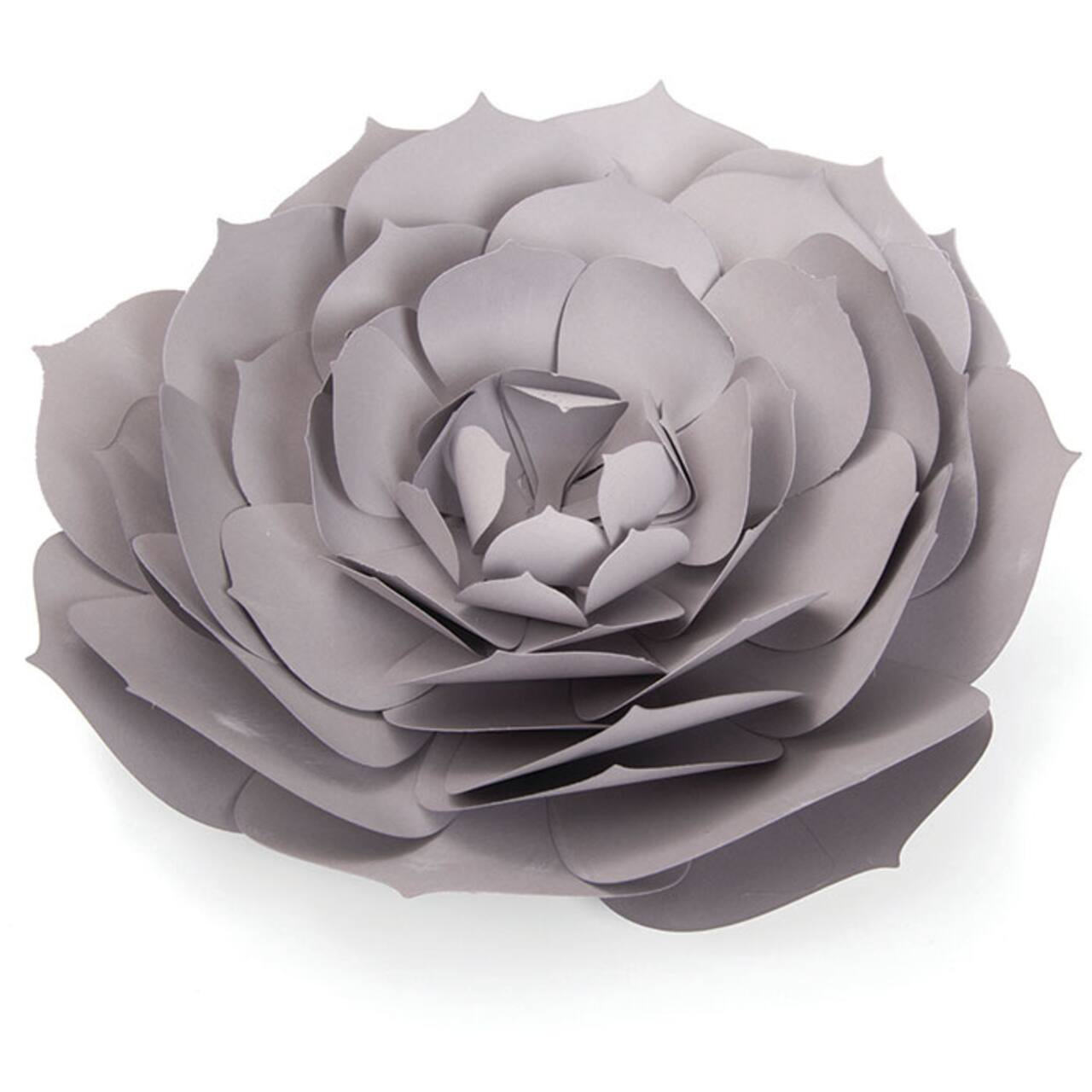 Grey Large Paper Succulent